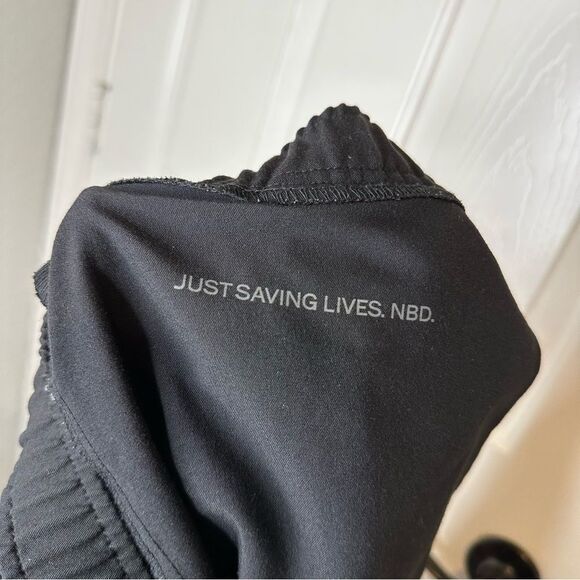 FIGS Black Tansen Jogger Scrub Pant Sz XXL Nurse Doctor Vet Surgeon Dentist RN - Picture 8 of 10